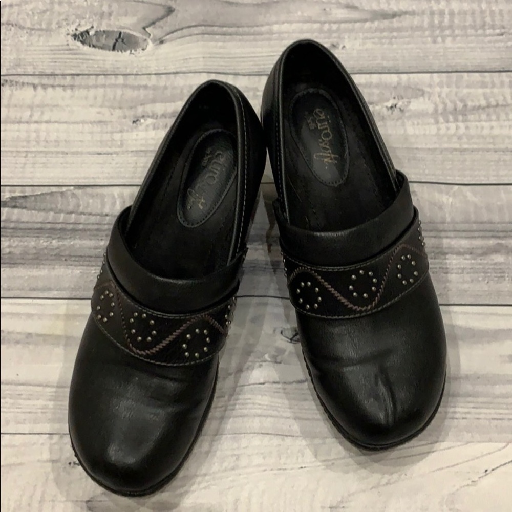 Euro Soft by Soffe Black Clogs Size 7.5